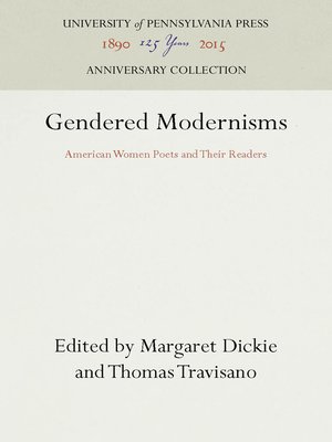 cover image of Gendered Modernisms